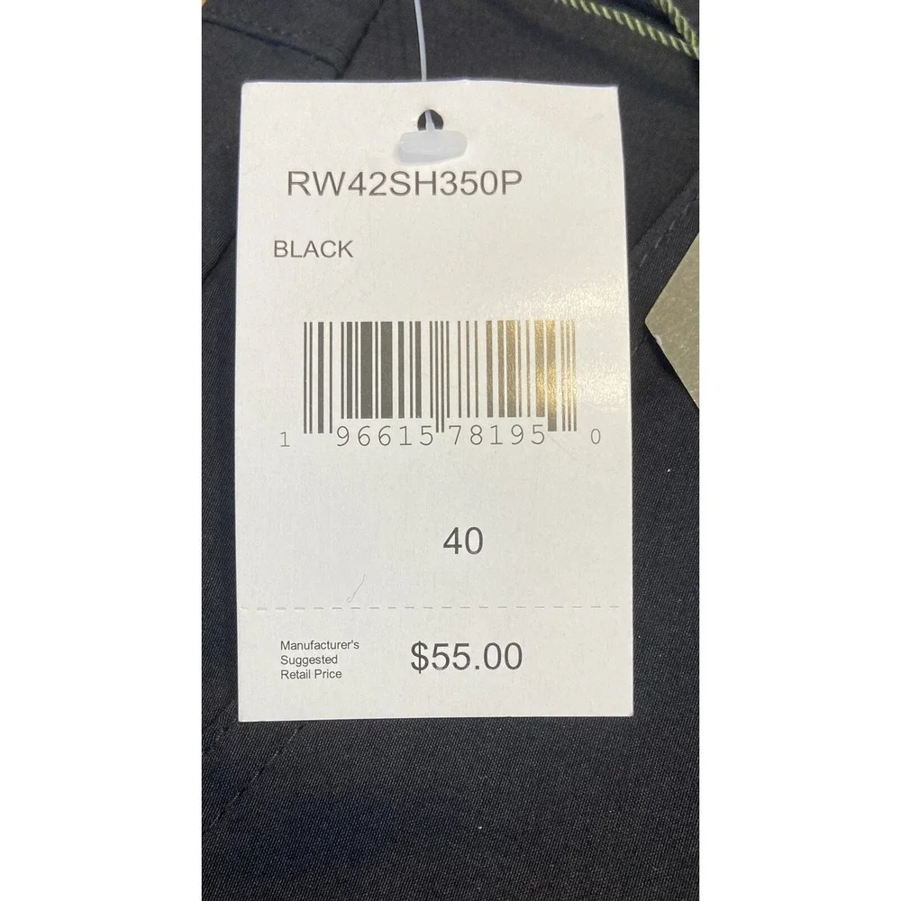 Men's Rorie Whelan Golf Shorts Black Lightweight Size 40‎